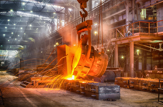  Blast furnace smelting 